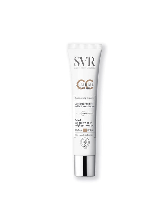 Svr Clairial SPF 50 CC Cream - Sunscreen for All Skin Types with Hyperpigmentation Correction
