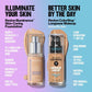Revlon Illuminance Skin-Caring Foundation Amber 1 fl oz - Imperfect Container