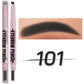 2 in1 Eyebrow pencil professional Cosmetics makeup for women 5 Colors Waterproof Eyebrow Tattoo brush Long Lasting eyebrow pen