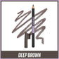 Maybelline Eyebrow Express Pencil Deep Brown - Long-Lasting Eyebrow Definition with Super Pigmented Formula