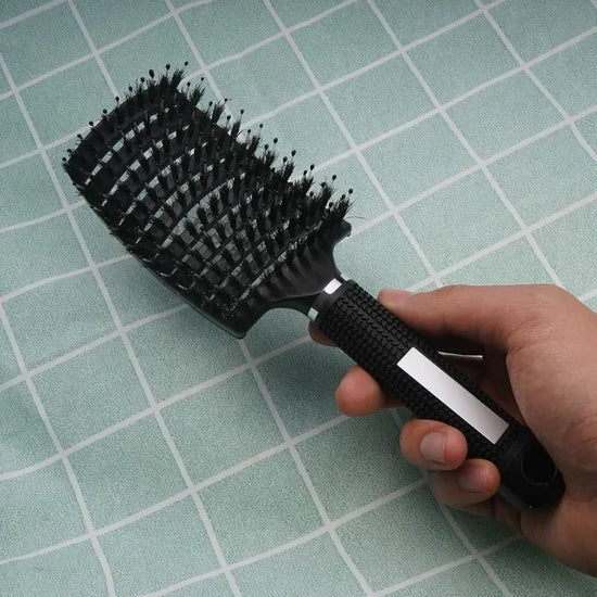 Hair Brush Exfoliating Hair Brush Bristle Women&